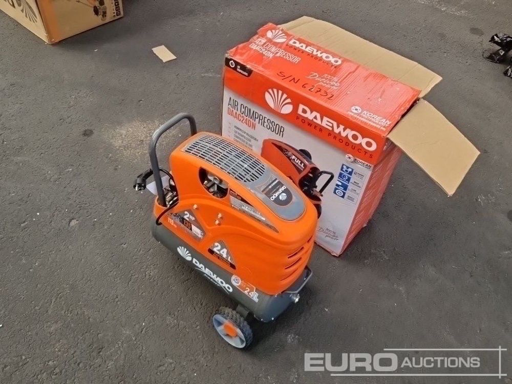 Unused Daewoo DAAC24DN - Zračni kompresor: slika Unused Daewoo DAAC24DN - Zračni kompresor Unused Daewoo DAAC24DN - Zračni kompresor: slika Unused Daewoo DAAC24DN - Zračni kompresor