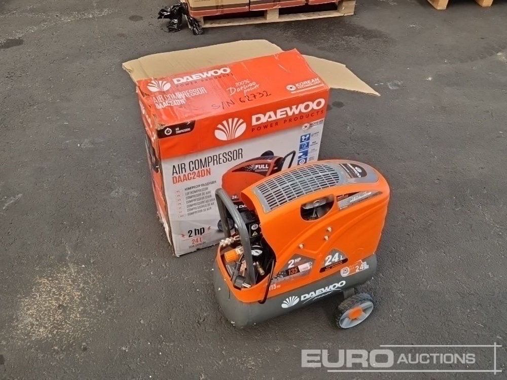 Unused Daewoo DAAC24DN - Zračni kompresor: slika Unused Daewoo DAAC24DN - Zračni kompresor Unused Daewoo DAAC24DN - Zračni kompresor: slika Unused Daewoo DAAC24DN - Zračni kompresor