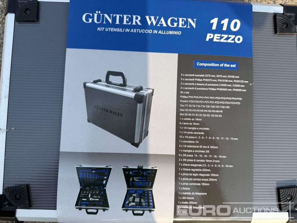 Unused Günter Wagen 110 Pcs Aluminium Tools Box - Građevinska oprema: slika Unused Günter Wagen 110 Pcs Aluminium Tools Box - Građevinska oprema Unused Günter Wagen 110 Pcs Aluminium Tools Box - Građevinska oprema: slika Unused Günter Wagen 110 Pcs Aluminium Tools Box - Građevinska oprema