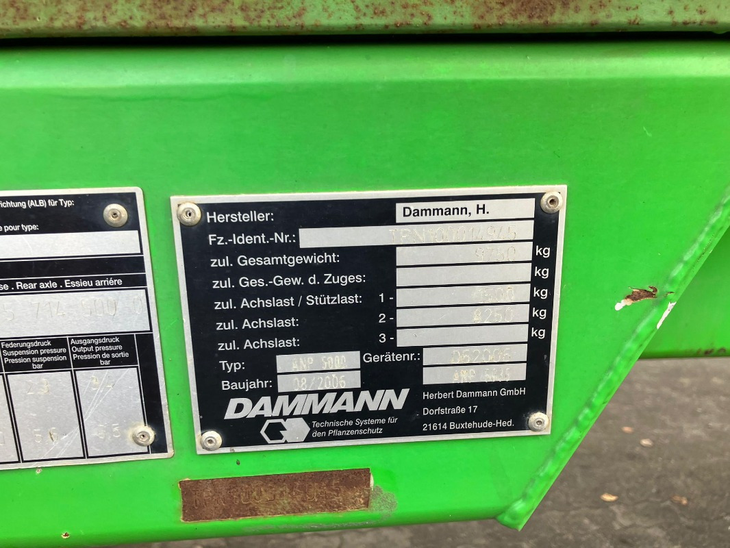 Dammann Profi- Class 5000 Liter Typ AN - Prskalica: slika Dammann Profi- Class 5000 Liter Typ AN - Prskalica Dammann Profi- Class 5000 Liter Typ AN - Prskalica: slika Dammann Profi- Class 5000 Liter Typ AN - Prskalica