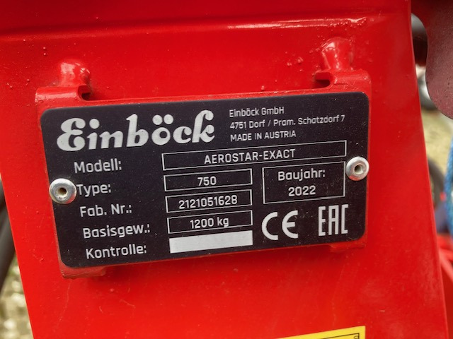 Einböck AEROSTAR-EXACT 750 - Plug: slika Einböck AEROSTAR-EXACT 750 - Plug Einböck AEROSTAR-EXACT 750 - Plug: slika Einböck AEROSTAR-EXACT 750 - Plug