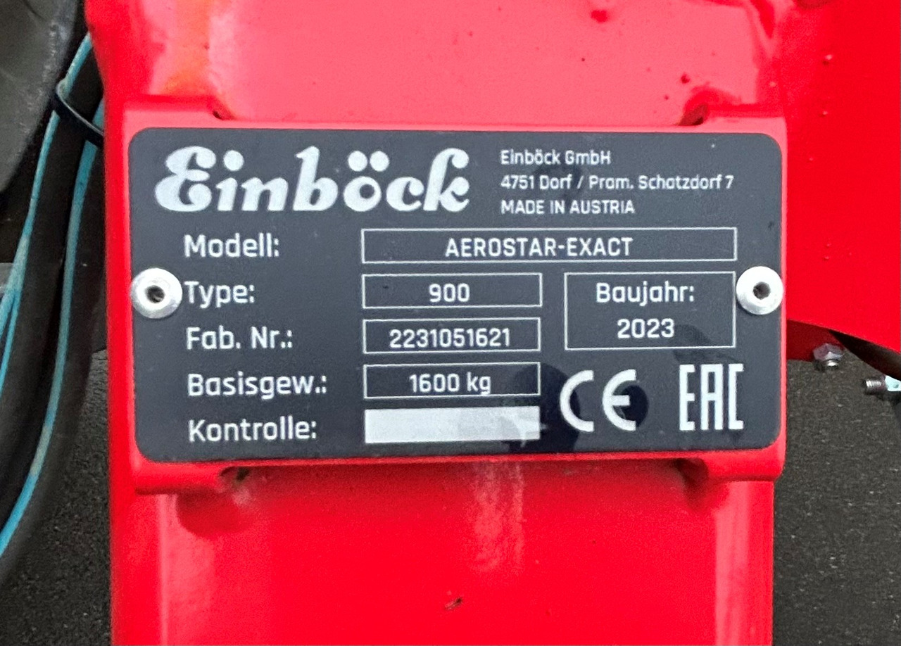 Einböck AEROSTAR EXACT 900 - Drljača: slika Einböck AEROSTAR EXACT 900 - Drljača Einböck AEROSTAR EXACT 900 - Drljača: slika Einböck AEROSTAR EXACT 900 - Drljača