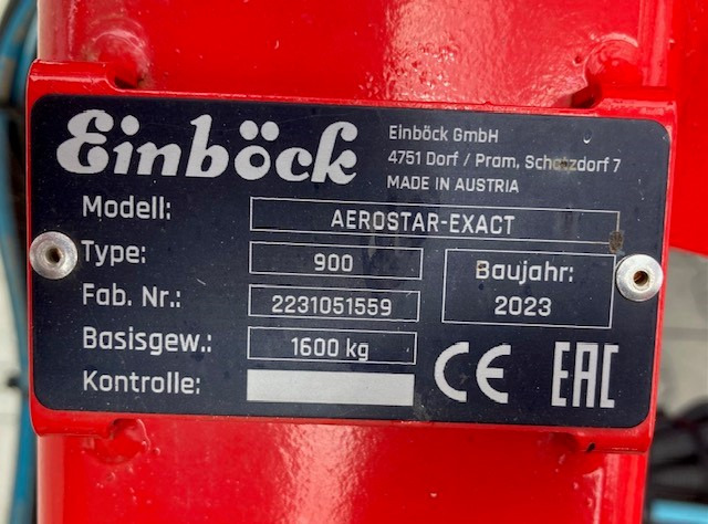 Einböck AEROSTAR-EXACT 900 - Drljača: slika Einböck AEROSTAR-EXACT 900 - Drljača Einböck AEROSTAR-EXACT 900 - Drljača: slika Einböck AEROSTAR-EXACT 900 - Drljača