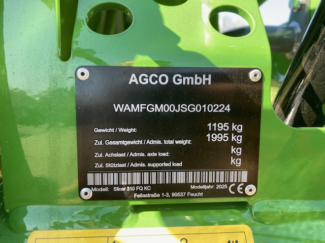 Fendt Slicer 310 FQ KC - Kosilica: slika Fendt Slicer 310 FQ KC - Kosilica Fendt Slicer 310 FQ KC - Kosilica: slika Fendt Slicer 310 FQ KC - Kosilica