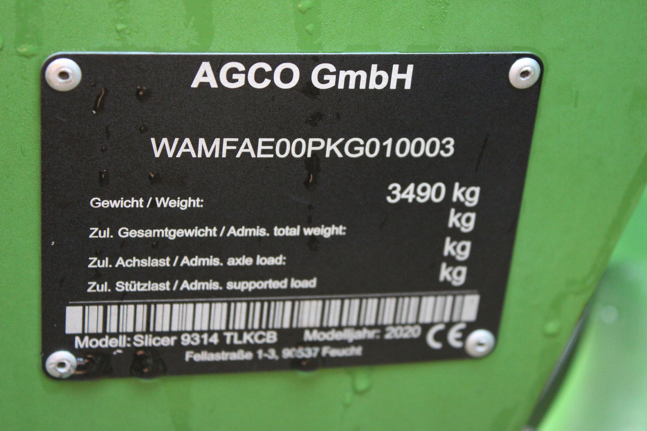 Fendt Slicer 9314 TLKCB - Kosilica: slika Fendt Slicer 9314 TLKCB - Kosilica Fendt Slicer 9314 TLKCB - Kosilica: slika Fendt Slicer 9314 TLKCB - Kosilica