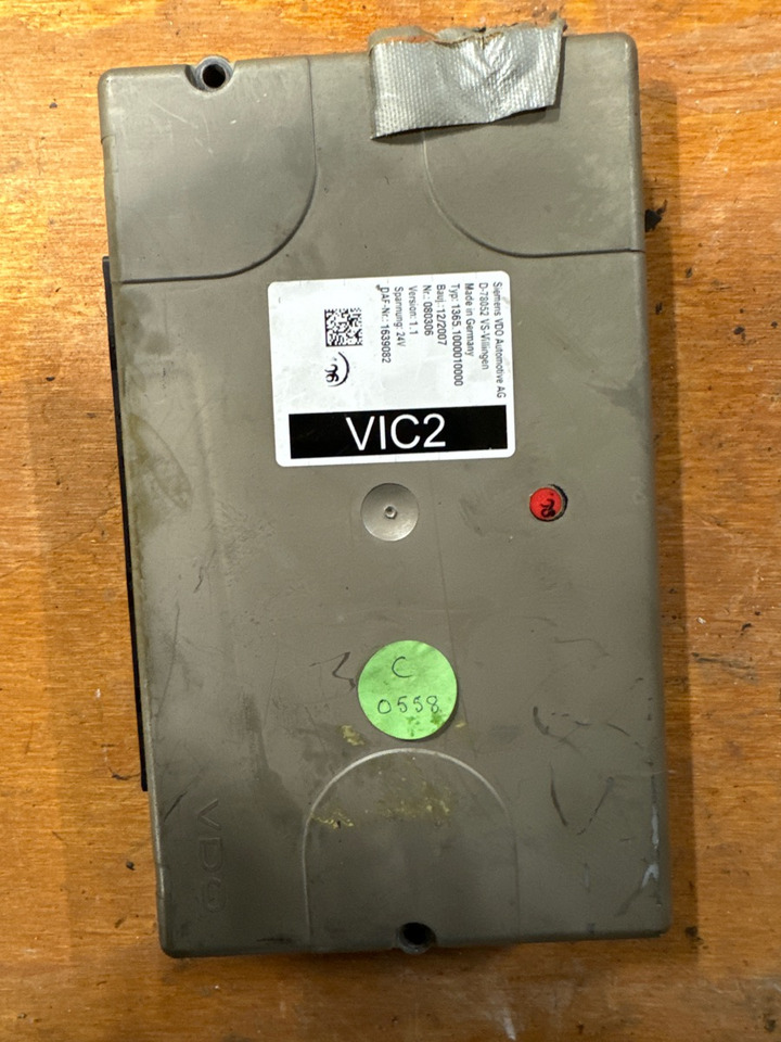 DAF VIC2 1639082 - Električni sustav za Kamion: slika DAF VIC2 1639082 - Električni sustav za Kamion DAF VIC2 1639082 - Električni sustav za Kamion: slika DAF VIC2 1639082 - Električni sustav za Kamion