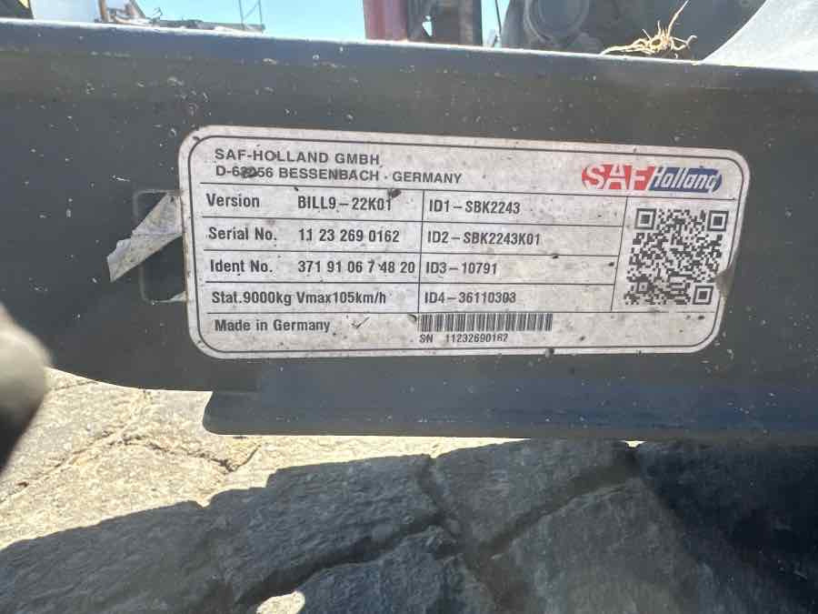 EKERI TRAILER AXLE SAF BILL9-22K01 - Osovina i dijelovi za Prikolica: slika EKERI TRAILER AXLE SAF BILL9-22K01 - Osovina i dijelovi za Prikolica EKERI TRAILER AXLE SAF BILL9-22K01 - Osovina i dijelovi za Prikolica: slika EKERI TRAILER AXLE SAF BILL9-22K01 - Osovina i dijelovi za Prikolica