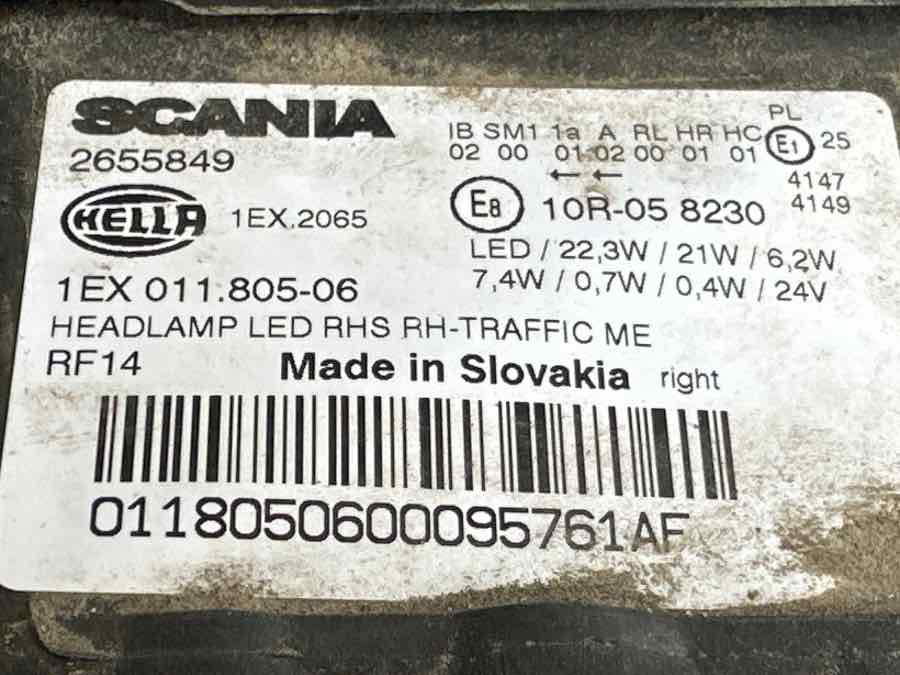 SCANIA LED LAMP 2655849 - Svjetla/ Rasvjeta za Kamion: slika SCANIA LED LAMP 2655849 - Svjetla/ Rasvjeta za Kamion SCANIA LED LAMP 2655849 - Svjetla/ Rasvjeta za Kamion: slika SCANIA LED LAMP 2655849 - Svjetla/ Rasvjeta za Kamion