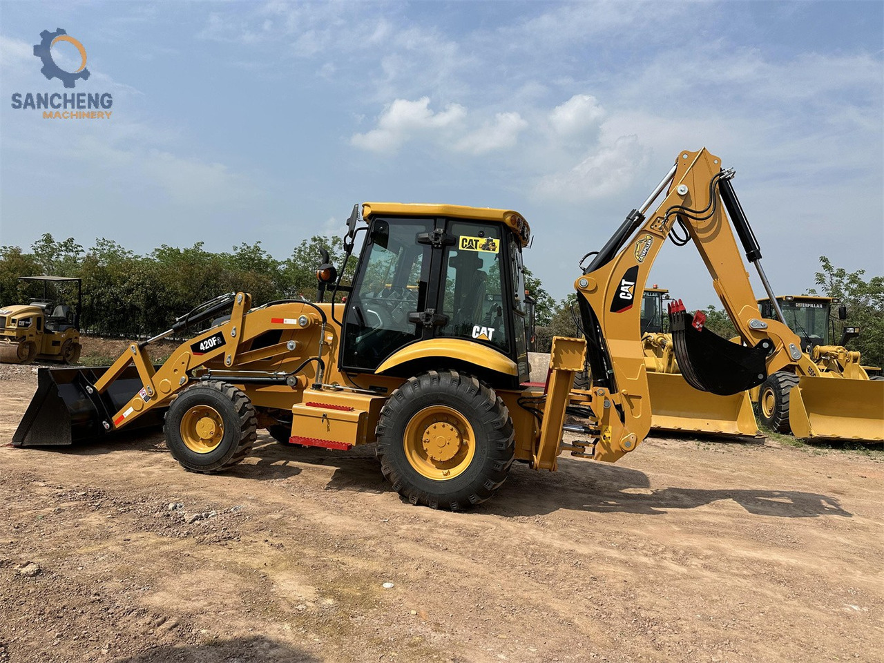 CAT 420F2 - Rovokopač-utovarivač: slika CAT 420F2 - Rovokopač-utovarivač CAT 420F2 - Rovokopač-utovarivač: slika CAT 420F2 - Rovokopač-utovarivač