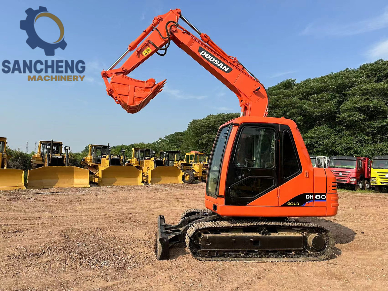 DOOSAN DH80 Mini Excavator - Bager gusjeničar: slika DOOSAN DH80 Mini Excavator - Bager gusjeničar DOOSAN DH80 Mini Excavator - Bager gusjeničar: slika DOOSAN DH80 Mini Excavator - Bager gusjeničar