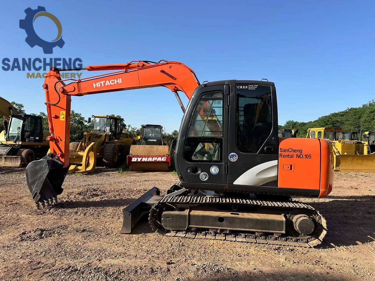 HITACHI ZAXIS ZX70 - Mini bager: slika HITACHI ZAXIS ZX70 - Mini bager HITACHI ZAXIS ZX70 - Mini bager: slika HITACHI ZAXIS ZX70 - Mini bager