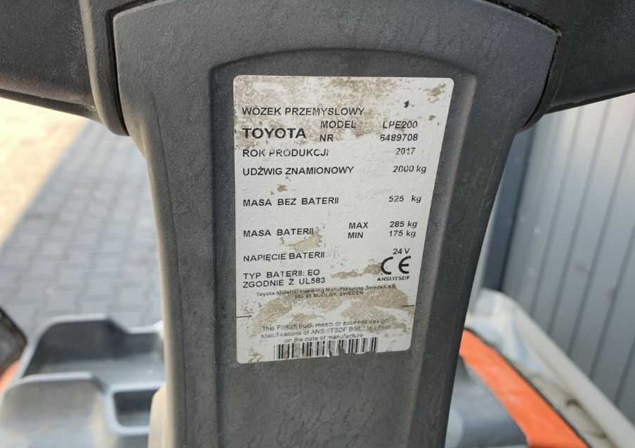 BT LPE200 - Paletni viličar: slika BT LPE200 - Paletni viličar BT LPE200 - Paletni viličar: slika BT LPE200 - Paletni viličar