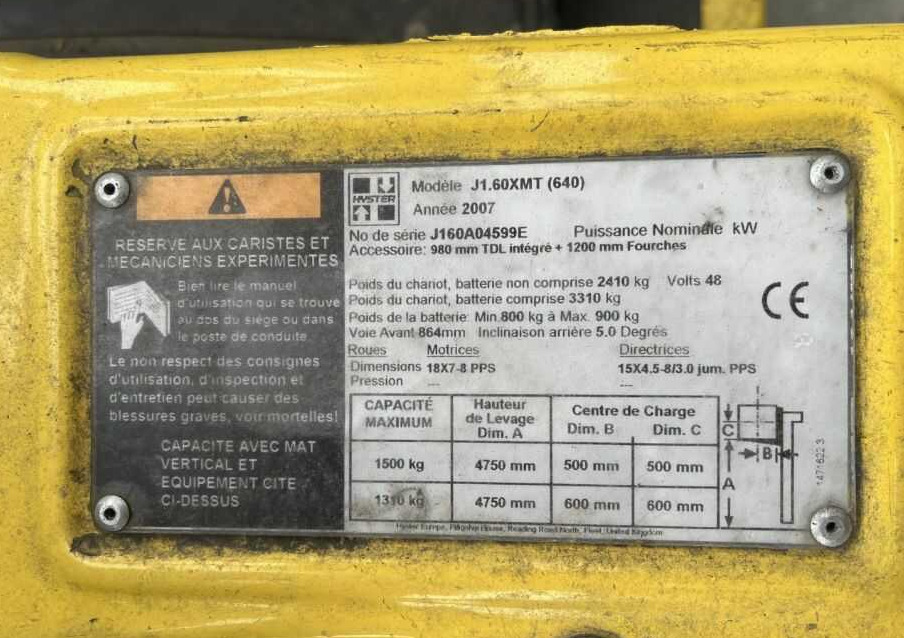Hyster J1.6XMT - Električni viličar: slika Hyster J1.6XMT - Električni viličar Hyster J1.6XMT - Električni viličar: slika Hyster J1.6XMT - Električni viličar