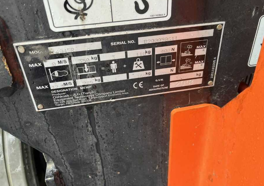 JLG 4045R - Škarasta podizna platforma: slika JLG 4045R - Škarasta podizna platforma JLG 4045R - Škarasta podizna platforma: slika JLG 4045R - Škarasta podizna platforma