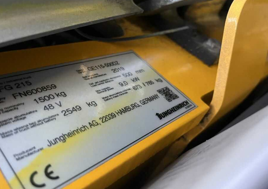 Jungheinrich EFG215 - Električni viličar: slika Jungheinrich EFG215 - Električni viličar Jungheinrich EFG215 - Električni viličar: slika Jungheinrich EFG215 - Električni viličar