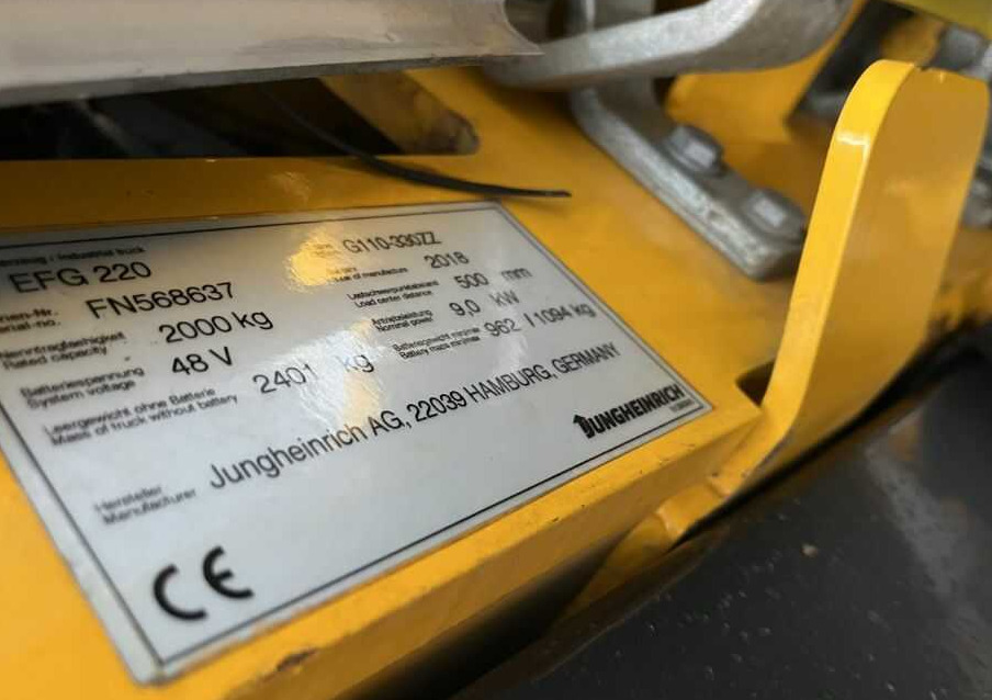 Jungheinrich EFG220 - Električni viličar: slika Jungheinrich EFG220 - Električni viličar Jungheinrich EFG220 - Električni viličar: slika Jungheinrich EFG220 - Električni viličar