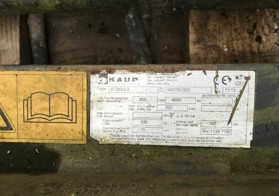 Kaup 6T253Q-3 - Vilice za Oprema za rukovanje materijalima: slika Kaup 6T253Q-3 - Vilice za Oprema za rukovanje materijalima Kaup 6T253Q-3 - Vilice za Oprema za rukovanje materijalima: slika Kaup 6T253Q-3 - Vilice za Oprema za rukovanje materijalima