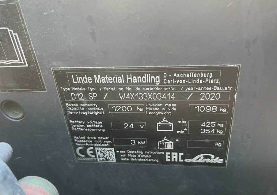 Linde D12SP - Slagač stoga: slika Linde D12SP - Slagač stoga Linde D12SP - Slagač stoga: slika Linde D12SP - Slagač stoga