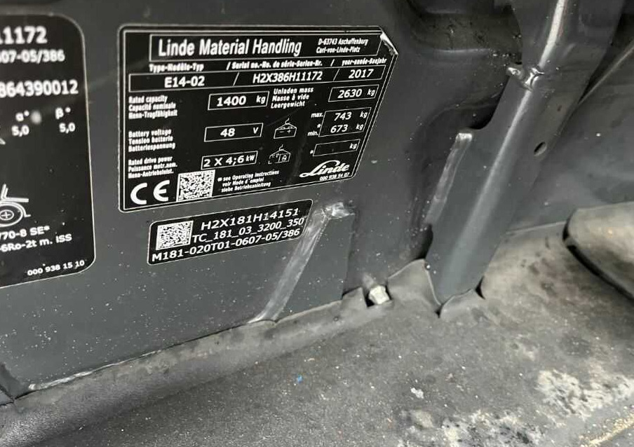 Linde E14-02 - Električni viličar: slika Linde E14-02 - Električni viličar Linde E14-02 - Električni viličar: slika Linde E14-02 - Električni viličar