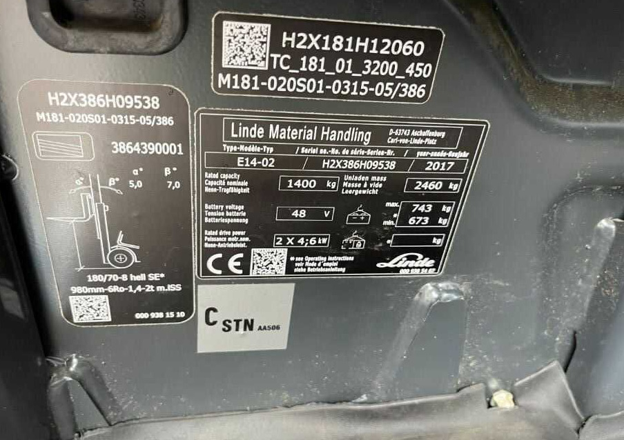 Linde E14-02 - Električni viličar: slika Linde E14-02 - Električni viličar Linde E14-02 - Električni viličar: slika Linde E14-02 - Električni viličar