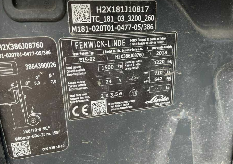 Linde E15-02 - Električni viličar: slika Linde E15-02 - Električni viličar Linde E15-02 - Električni viličar: slika Linde E15-02 - Električni viličar