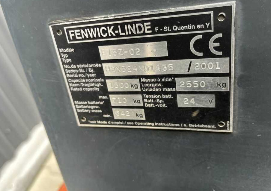 Linde E15 - Električni viličar: slika Linde E15 - Električni viličar Linde E15 - Električni viličar: slika Linde E15 - Električni viličar