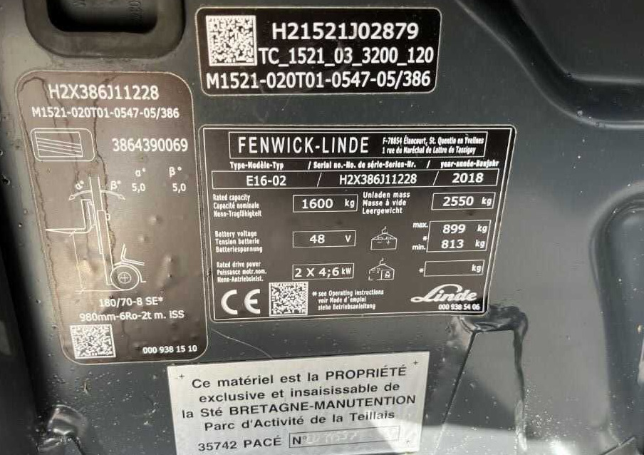Linde E16-02 - Električni viličar: slika Linde E16-02 - Električni viličar Linde E16-02 - Električni viličar: slika Linde E16-02 - Električni viličar