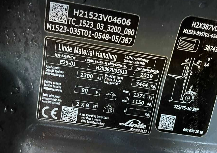Linde E25-01 - Električni viličar: slika Linde E25-01 - Električni viličar Linde E25-01 - Električni viličar: slika Linde E25-01 - Električni viličar