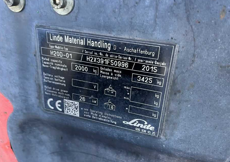 Linde H20D-01 - Diesel viličar: slika Linde H20D-01 - Diesel viličar Linde H20D-01 - Diesel viličar: slika Linde H20D-01 - Diesel viličar
