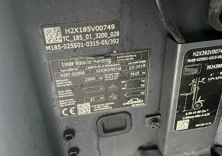 Linde H20T-02/600 - Plinski viličar: slika Linde H20T-02/600 - Plinski viličar Linde H20T-02/600 - Plinski viličar: slika Linde H20T-02/600 - Plinski viličar