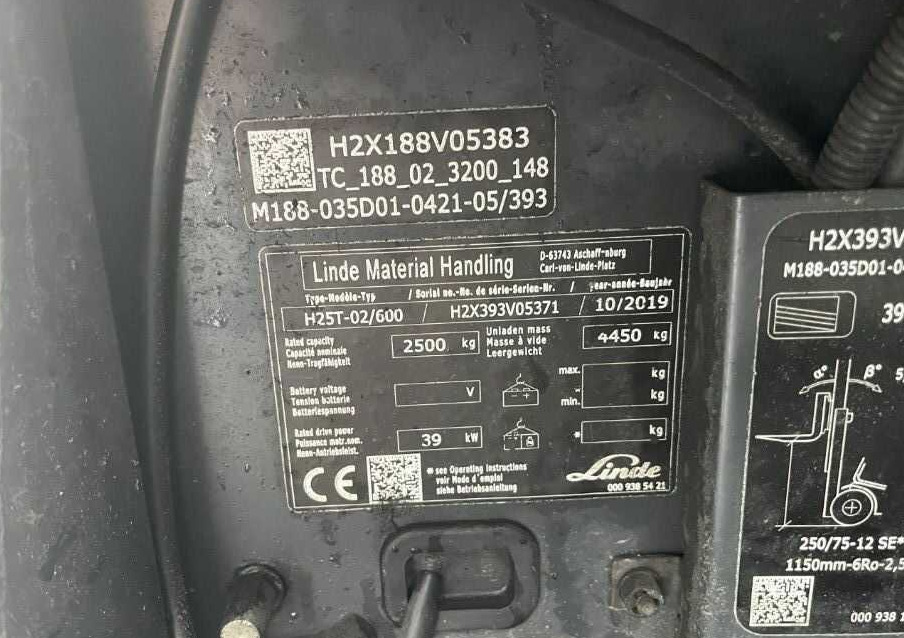 Linde H25T-02/600 - Plinski viličar: slika Linde H25T-02/600 - Plinski viličar Linde H25T-02/600 - Plinski viličar: slika Linde H25T-02/600 - Plinski viličar