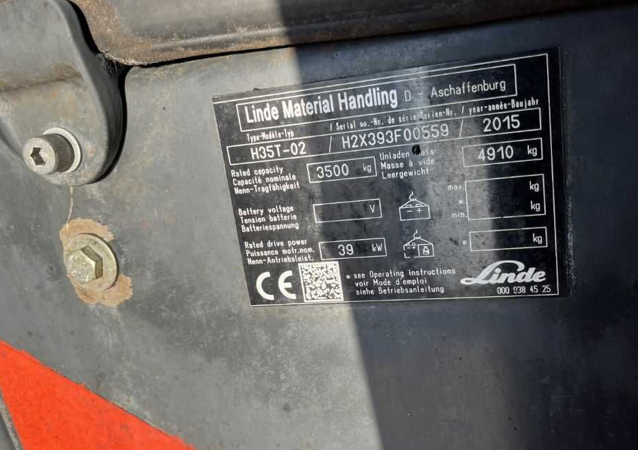 Linde H35T-02 - Plinski viličar: slika Linde H35T-02 - Plinski viličar Linde H35T-02 - Plinski viličar: slika Linde H35T-02 - Plinski viličar
