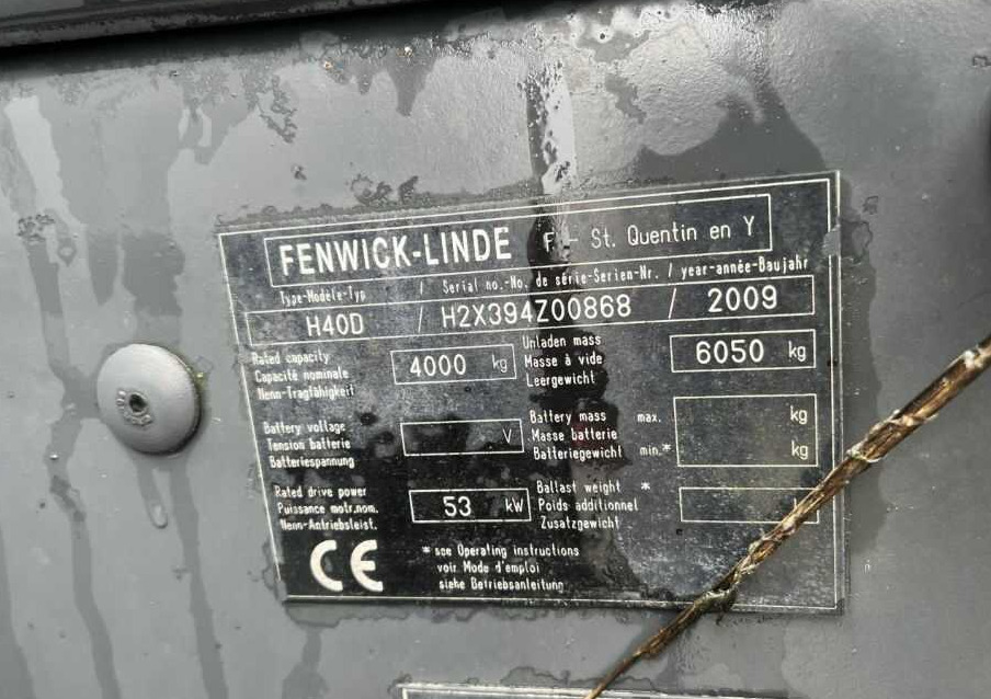 Linde H40D-01 - Diesel viličar: slika Linde H40D-01 - Diesel viličar Linde H40D-01 - Diesel viličar: slika Linde H40D-01 - Diesel viličar