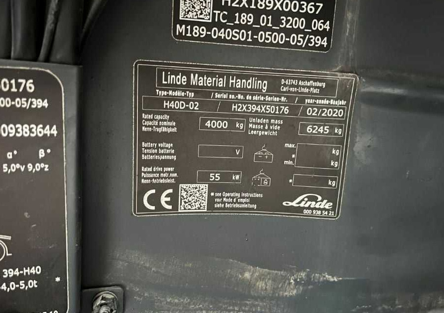 Linde H40D-02 - Diesel viličar: slika Linde H40D-02 - Diesel viličar Linde H40D-02 - Diesel viličar: slika Linde H40D-02 - Diesel viličar