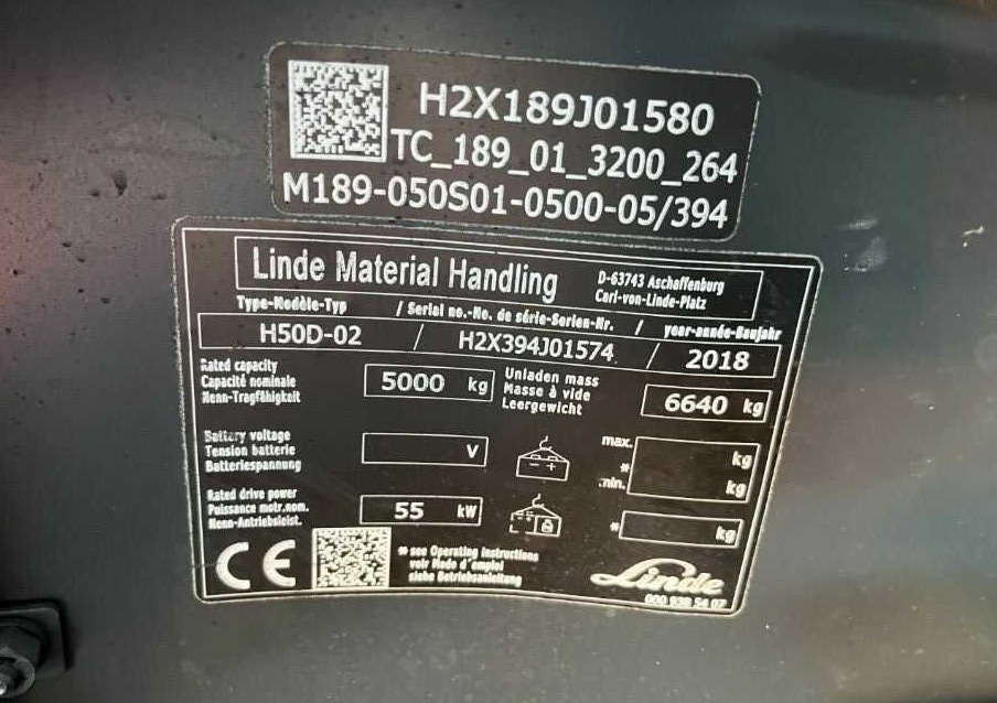 Linde H50D-02 - Diesel viličar: slika Linde H50D-02 - Diesel viličar Linde H50D-02 - Diesel viličar: slika Linde H50D-02 - Diesel viličar