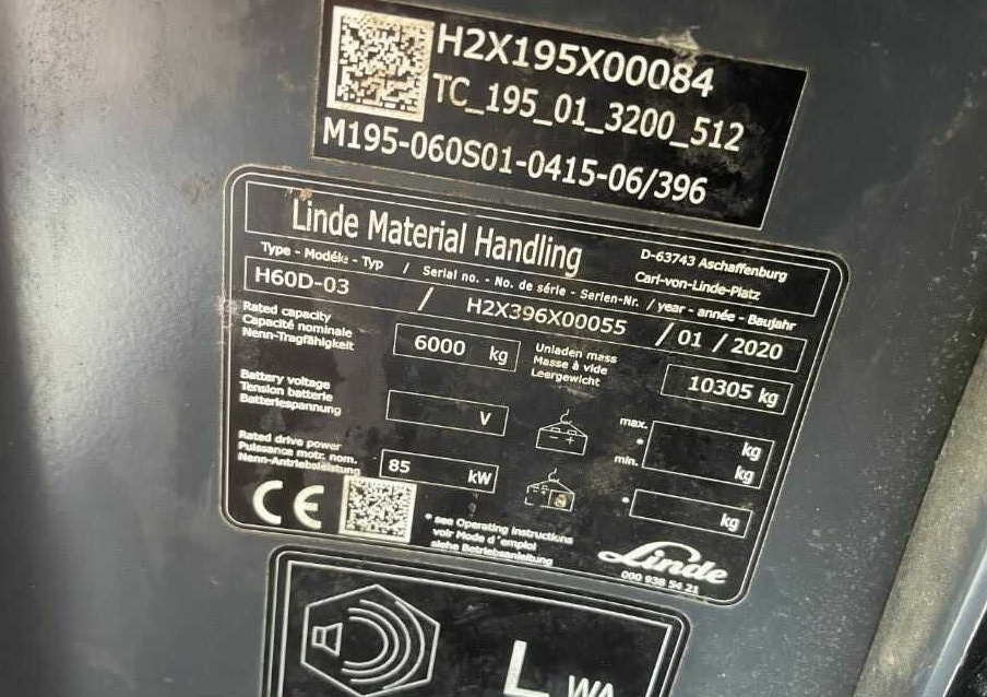 Linde H60D-03 - Diesel viličar: slika Linde H60D-03 - Diesel viličar Linde H60D-03 - Diesel viličar: slika Linde H60D-03 - Diesel viličar