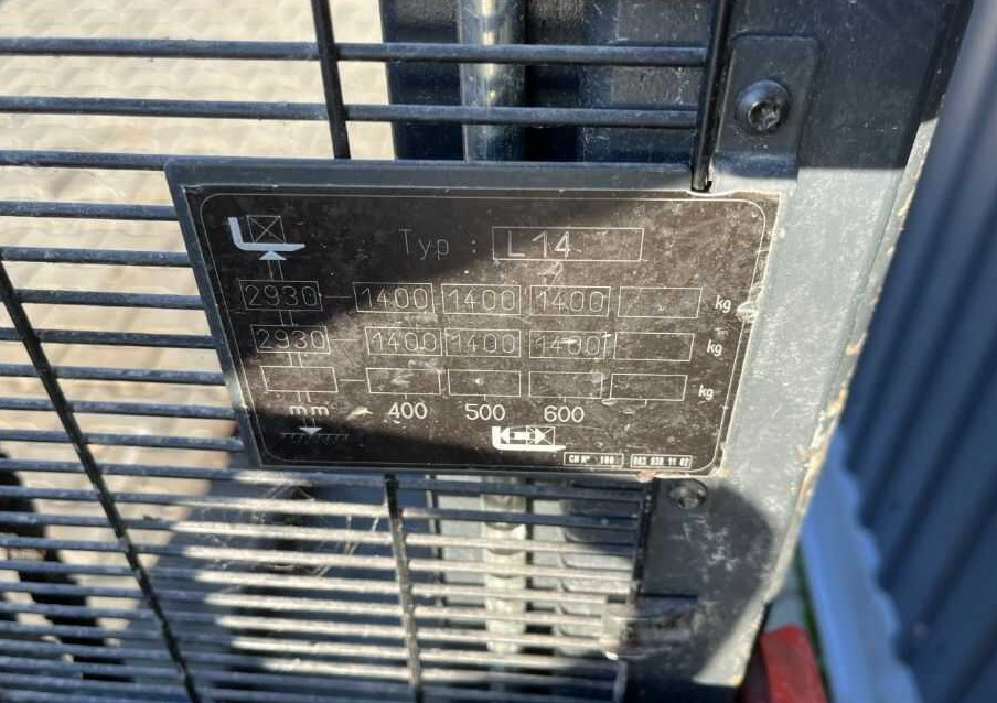 Linde L14 - Slagač stoga: slika Linde L14 - Slagač stoga Linde L14 - Slagač stoga: slika Linde L14 - Slagač stoga