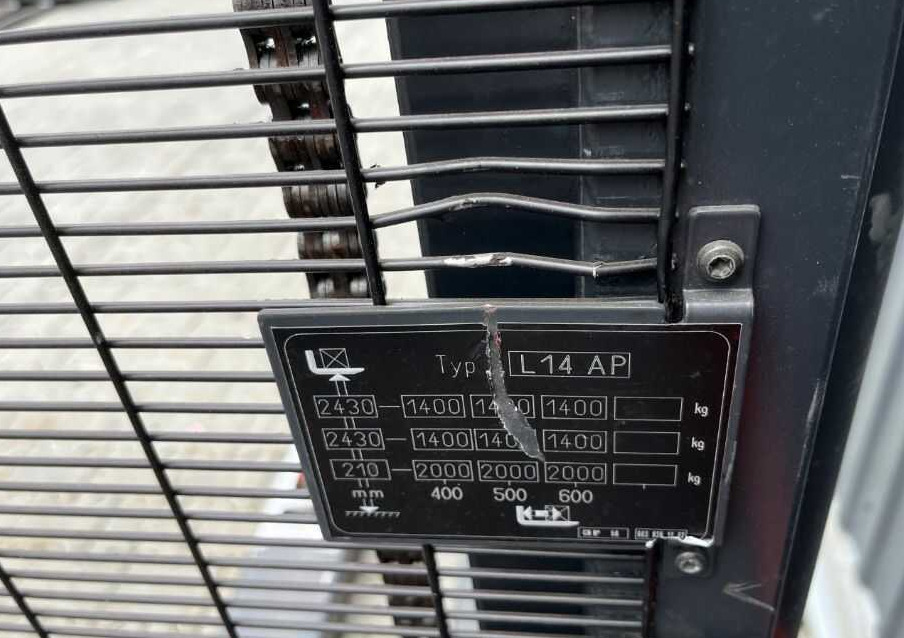 Linde L14LAP - Slagač stoga: slika Linde L14LAP - Slagač stoga Linde L14LAP - Slagač stoga: slika Linde L14LAP - Slagač stoga