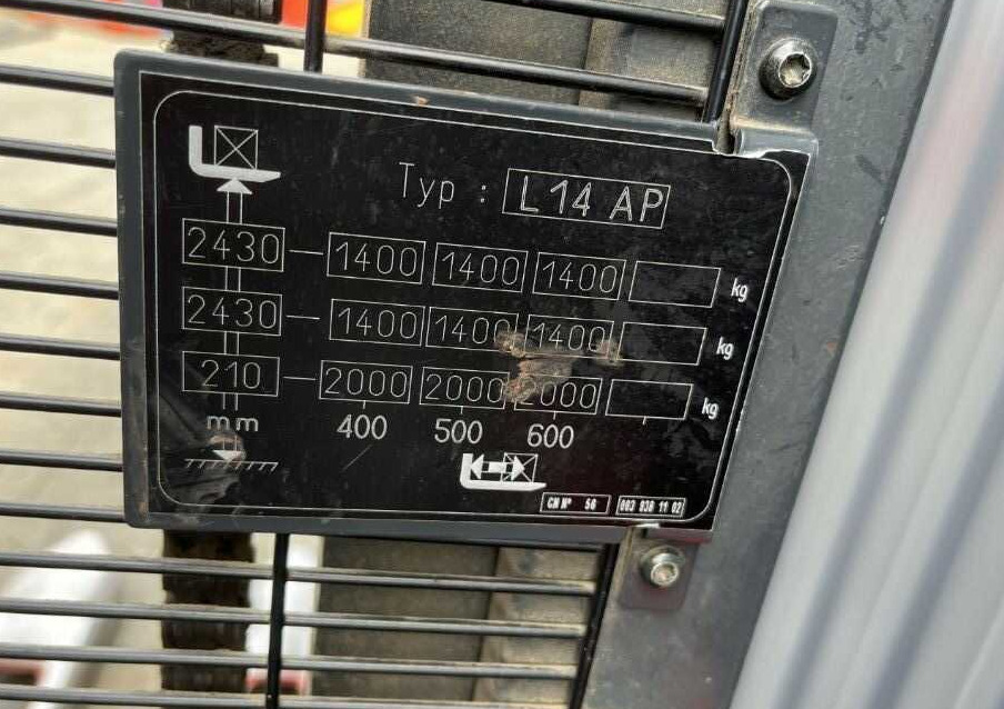 Linde L14lAP - Slagač stoga: slika Linde L14lAP - Slagač stoga Linde L14lAP - Slagač stoga: slika Linde L14lAP - Slagač stoga