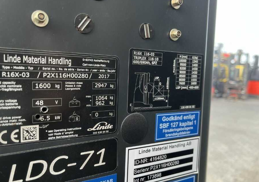 Linde R16X-03 - Regalni viličar: slika Linde R16X-03 - Regalni viličar Linde R16X-03 - Regalni viličar: slika Linde R16X-03 - Regalni viličar