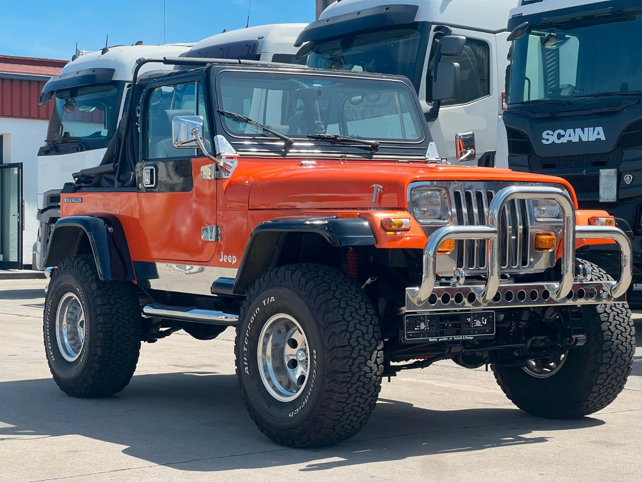 SUV Jeep Wrangler  * V8 UMBAU * OLDTIMER * TOP *: slika SUV Jeep Wrangler  * V8 UMBAU * OLDTIMER * TOP *