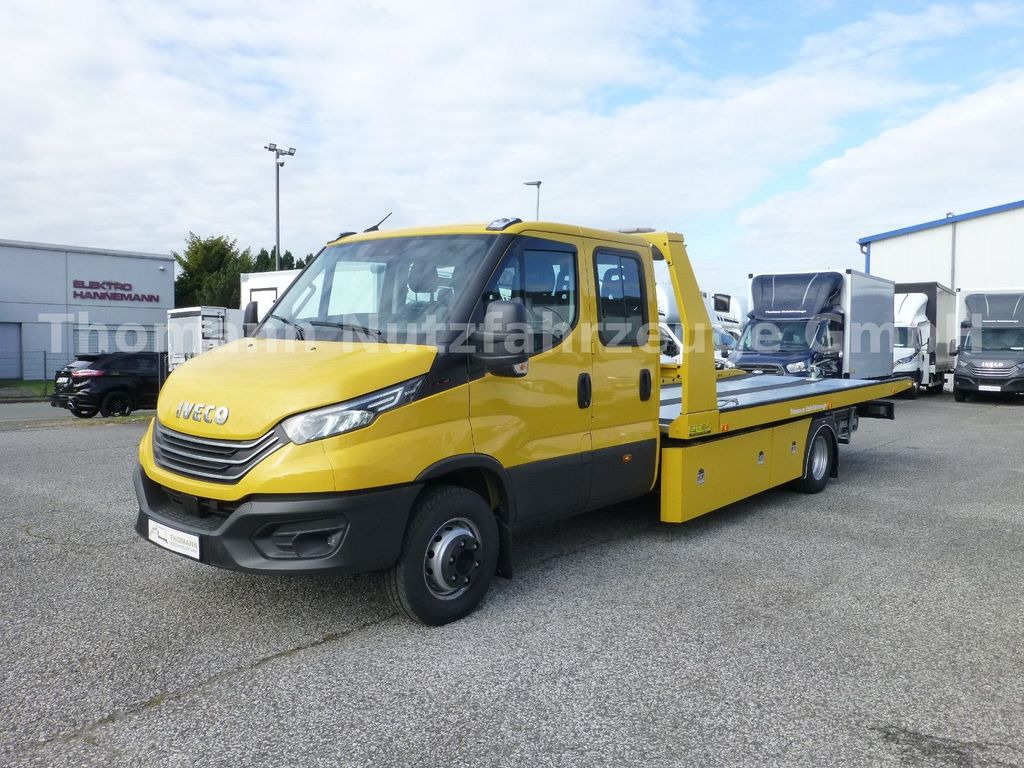 Iveco DAILY 70C18 DoKa Schiebeplateau Luftfed Navi - Kamion za vuču, Dostavno vozilo: slika Iveco DAILY 70C18 DoKa Schiebeplateau Luftfed Navi - Kamion za vuču, Dostavno vozilo Iveco DAILY 70C18 DoKa Schiebeplateau Luftfed Navi - Kamion za vuču, Dostavno vozilo: slika Iveco DAILY 70C18 DoKa Schiebeplateau Luftfed Navi - Kamion za vuču, Dostavno vozilo