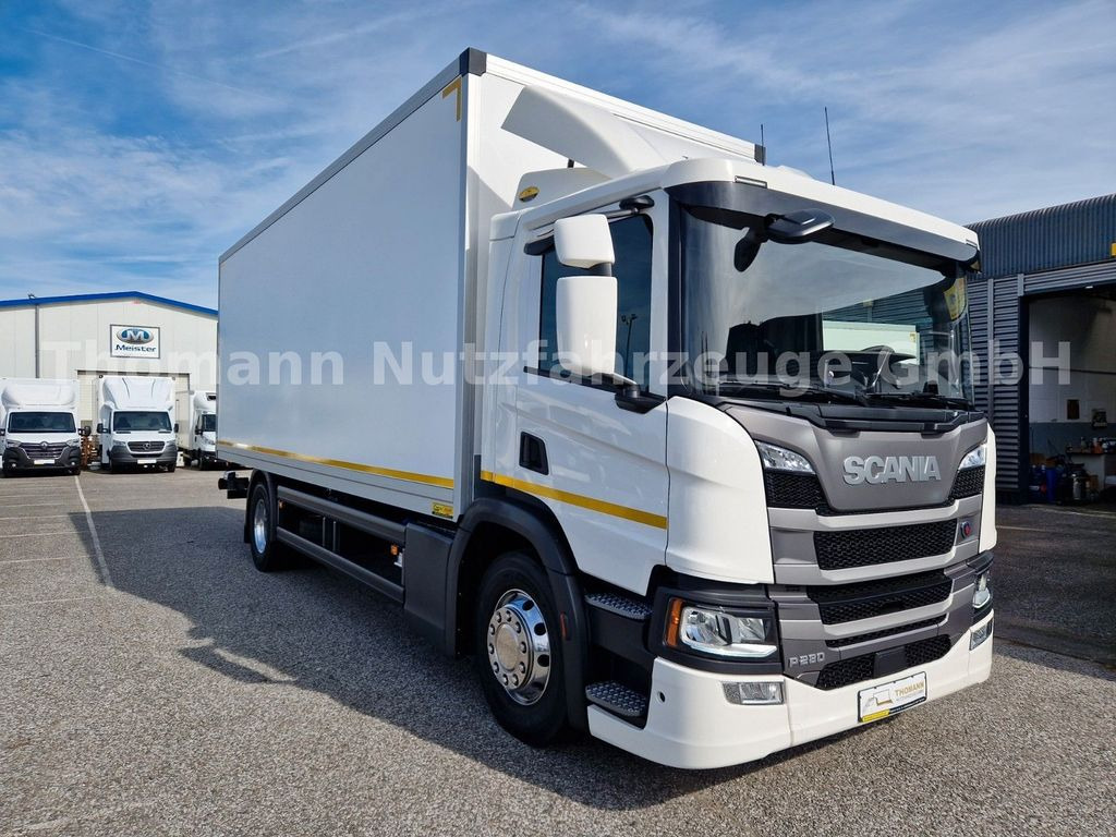 Scania P280 18t Premium Koffer mit BÄR LBW - Kamion sandučar: slika Scania P280 18t Premium Koffer mit BÄR LBW - Kamion sandučar Scania P280 18t Premium Koffer mit BÄR LBW - Kamion sandučar: slika Scania P280 18t Premium Koffer mit BÄR LBW - Kamion sandučar