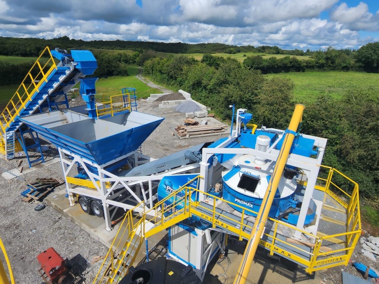Promax Mobile Concrete Batching Plant PROMAX M60-PLNT (60m³/h) - Silos za cement: slika Promax Mobile Concrete Batching Plant PROMAX M60-PLNT (60m³/h) - Silos za cement Promax Mobile Concrete Batching Plant PROMAX M60-PLNT (60m³/h) - Silos za cement: slika Promax Mobile Concrete Batching Plant PROMAX M60-PLNT (60m³/h) - Silos za cement