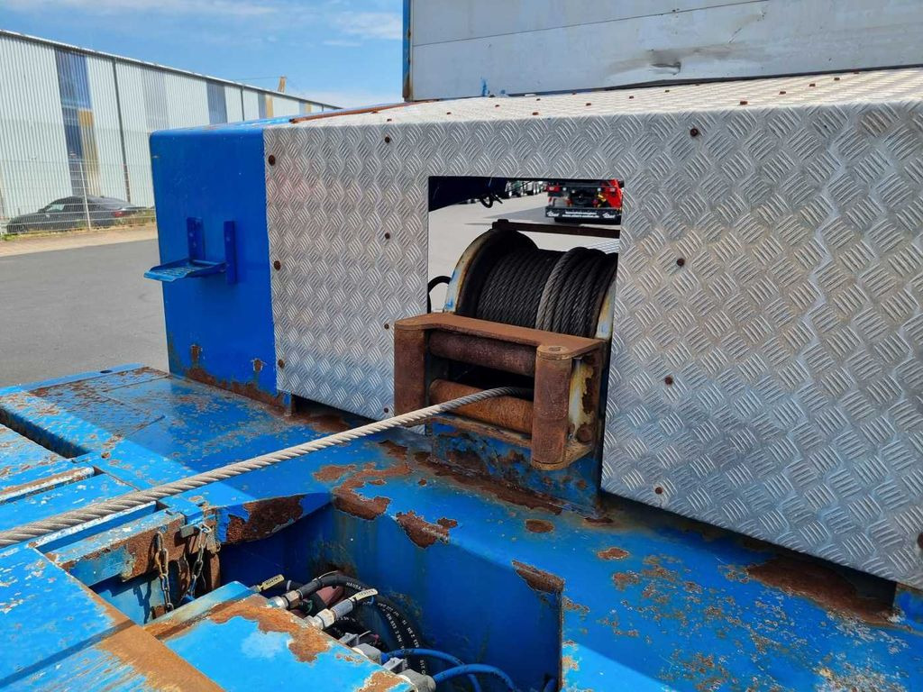 Poluprikolica s niskim utovarivačem Goldhofer STZ-H6-57/80A Teleskop-Tieflader Waggontransport: slika Poluprikolica s niskim utovarivačem Goldhofer STZ-H6-57/80A Teleskop-Tieflader Waggontransport