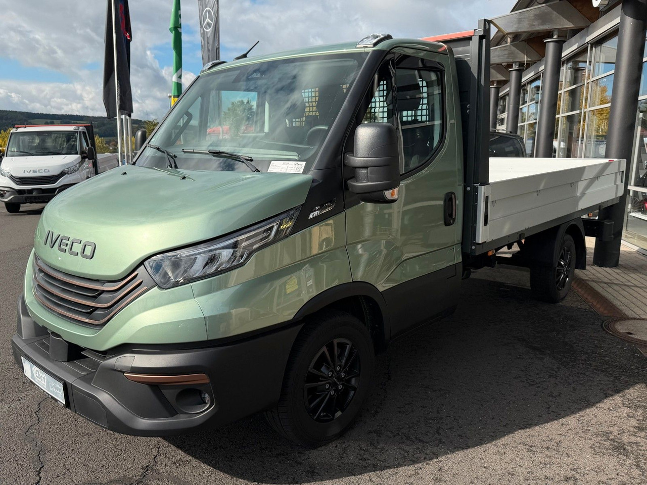 Iveco Daily 35S14 A8 Pritsche *R.3450mm*AHK*Automatik - Dostavno vozilo s ravnom platformom: slika Iveco Daily 35S14 A8 Pritsche *R.3450mm*AHK*Automatik - Dostavno vozilo s ravnom platformom Iveco Daily 35S14 A8 Pritsche *R.3450mm*AHK*Automatik - Dostavno vozilo s ravnom platformom: slika Iveco Daily 35S14 A8 Pritsche *R.3450mm*AHK*Automatik - Dostavno vozilo s ravnom platformom
