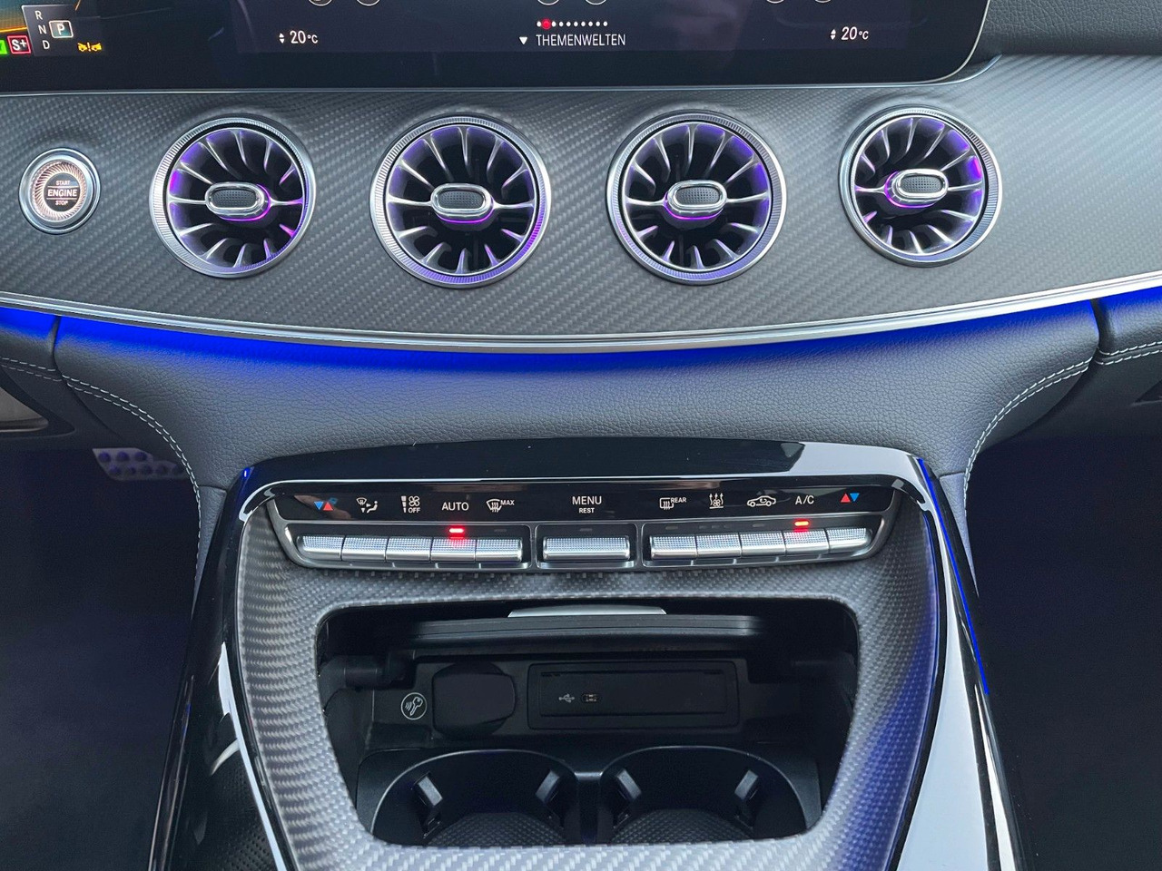 Coupe Mercedes-Benz AMG GT 53 4M AirM+StdH+Burm3D+360°+PAGA+HUD: slika Coupe Mercedes-Benz AMG GT 53 4M AirM+StdH+Burm3D+360°+PAGA+HUD