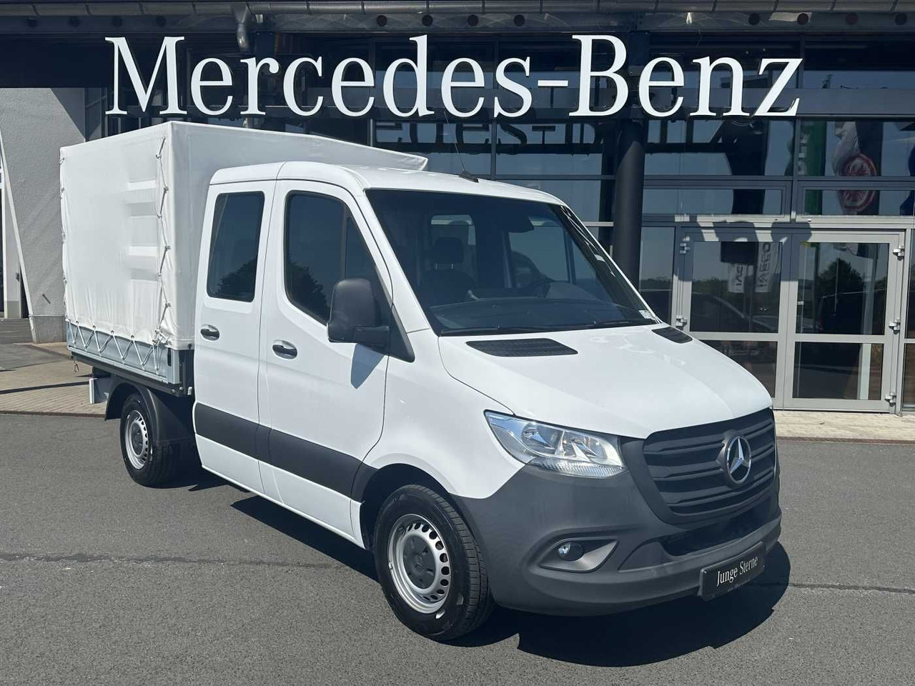 Mercedes-Benz Sprinter 215 CDI DoKa 9G Klima AHK Tempomat SHZ - Dostavno vozilo s ravnom platformom: slika Mercedes-Benz Sprinter 215 CDI DoKa 9G Klima AHK Tempomat SHZ - Dostavno vozilo s ravnom platformom Mercedes-Benz Sprinter 215 CDI DoKa 9G Klima AHK Tempomat SHZ - Dostavno vozilo s ravnom platformom: slika Mercedes-Benz Sprinter 215 CDI DoKa 9G Klima AHK Tempomat SHZ - Dostavno vozilo s ravnom platformom