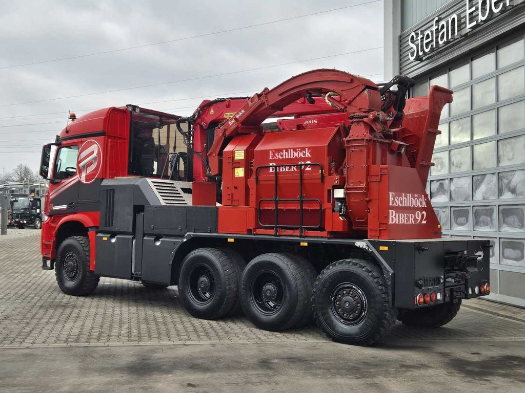 Mercedes-Benz TUROX 8x8 Eschlböck Biber 92 Holzhacker / 1.512h - Kamion šumar: slika Mercedes-Benz TUROX 8x8 Eschlböck Biber 92 Holzhacker / 1.512h - Kamion šumar Mercedes-Benz TUROX 8x8 Eschlböck Biber 92 Holzhacker / 1.512h - Kamion šumar: slika Mercedes-Benz TUROX 8x8 Eschlböck Biber 92 Holzhacker / 1.512h - Kamion šumar