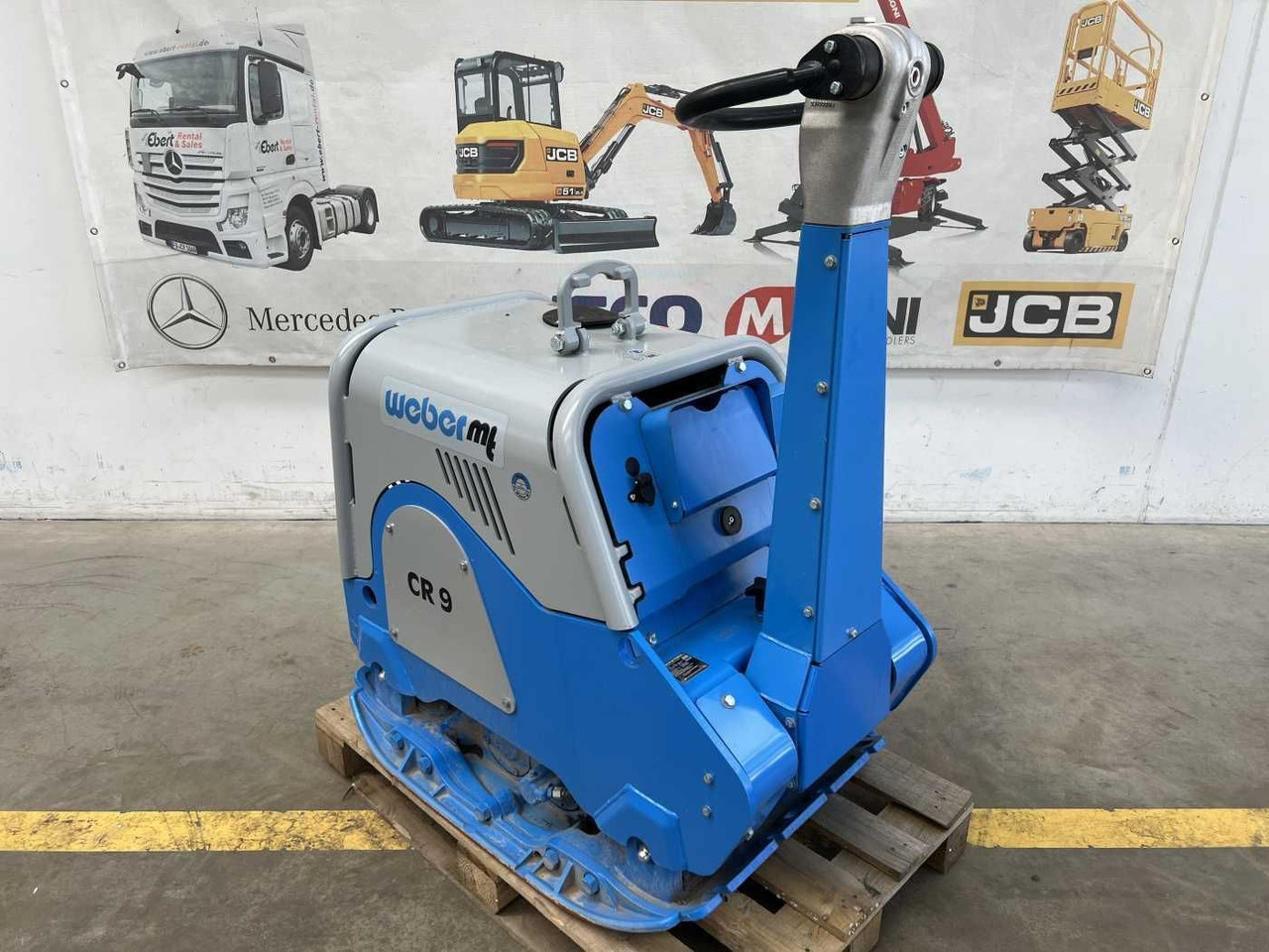 Vibro ploča Weber CR 9 Hatz-Diesel / 736kg / E-Start / DEMO: slika Vibro ploča Weber CR 9 Hatz-Diesel / 736kg / E-Start / DEMO